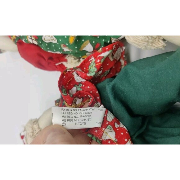 Vintage 1996 Hip and Hop Bunny 2pc Set House Of Lloyd Christmas Around the World - Picture 15 of 16